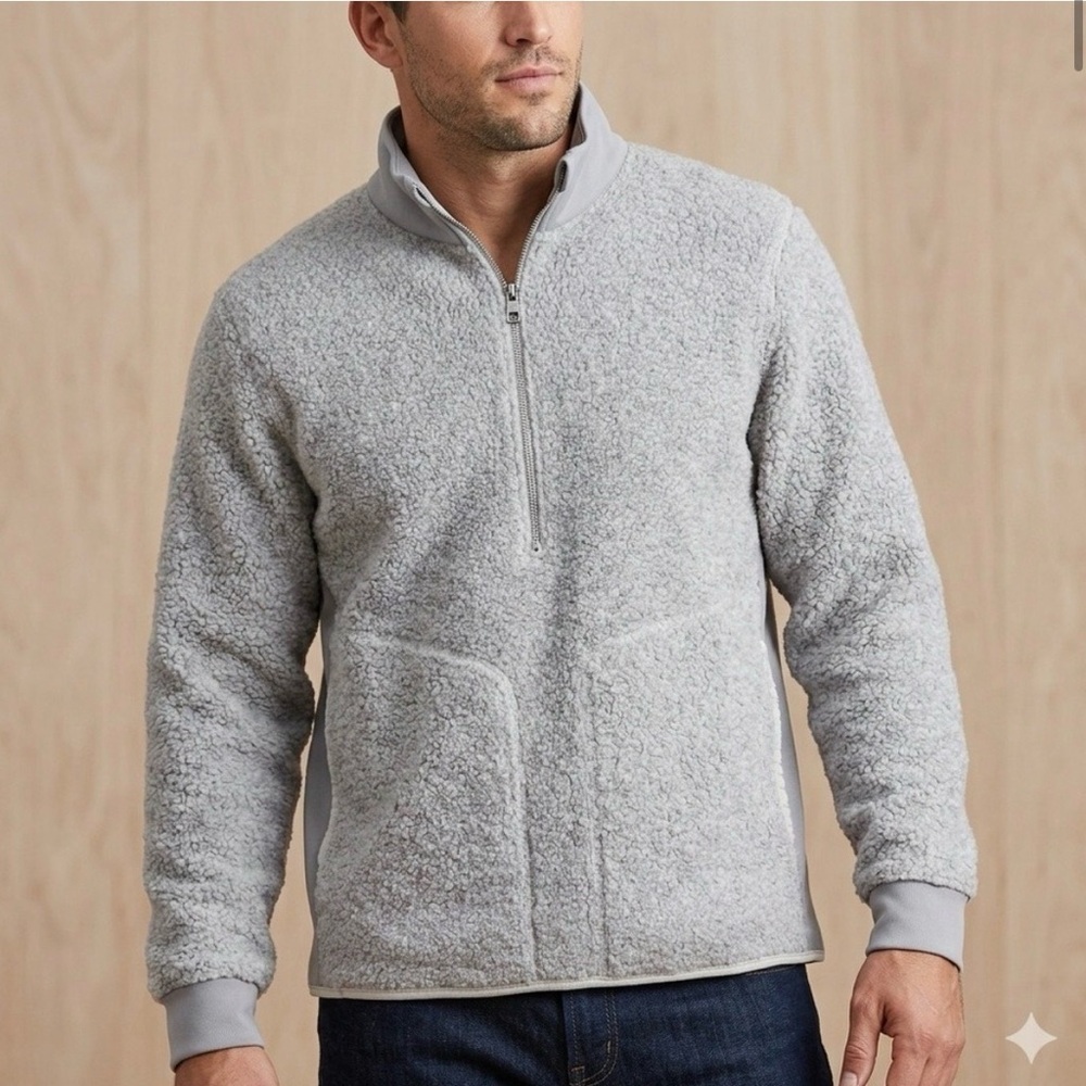 Lululemon Men’s Tundra Trek 3 Quarter Zip - Picture 2 of 11